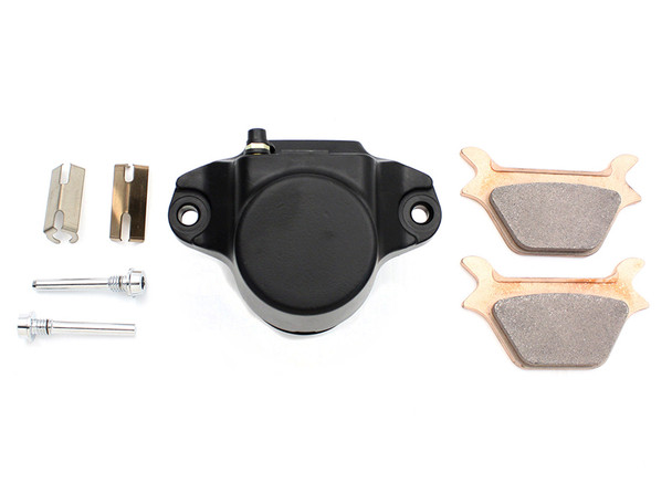 V-Twin - 23-3056 - Black 1 Piston Rear Caliper