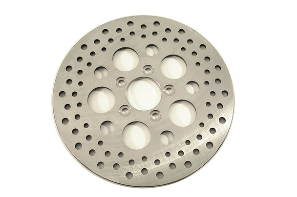 V-Twin - 23-9051 - 11-1/2 inch Drilled Rear Brake Disc