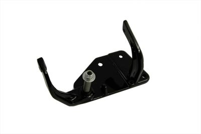 V-Twin - 23-9235 - Brake Pedal Mount Plate Black - Fits 1986-1999 Harley-Davidson FLST