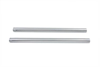 V-Twin - 24-0019 - Chrome 39mm Fork Tube Set 25-3/8 inch Total Length - Fits 1991-2005 Harley-Davidson FXD, FXDL, 1988-1994 FXRT, 1987-1994 FXRS-SP