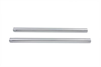 V-Twin - 24-0020 - Hard Chrome 39mm Fork Tube Set 23-3/8 inch Total Length