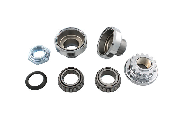 V-Twin - 24-0230 - 1 inch Taper Bearing Neck Conversion Kit - Fits 1937-1948 Harley-Davidson UL, 1936-1940 EL, 1941-1948 FL