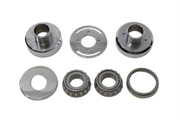 V-Twin - 24-0236 - Fork Neck Cup Kit with Stops