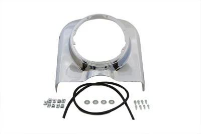 V-Twin - 24-0247 - ABS Chrome Headlamp Cowl - Fits 1983-1985 Harley-Davidson FLHT, 1987-1992 FLHS, 1980-1992 FLT