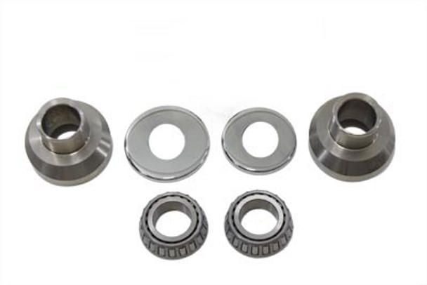 V-Twin - 24-0274 - Stainless Steel Raked Fork Neck Cup Kit