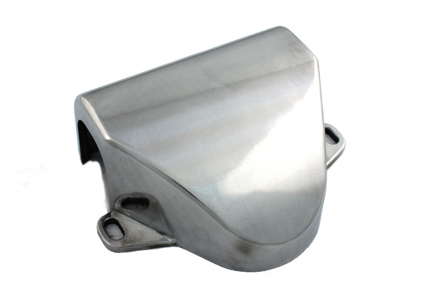 V-Twin - 24-0281 - Handlebar Clamp Polished Cowl Cover