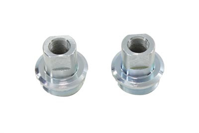 V-Twin - 24-0326 - Zinc Inner Fork Tube Plug Set - Fits 1949-1976 Harley-Davidson FL