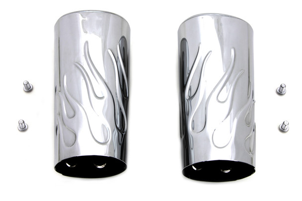 V-Twin - 24-0386 - Fork Slider Cover Set