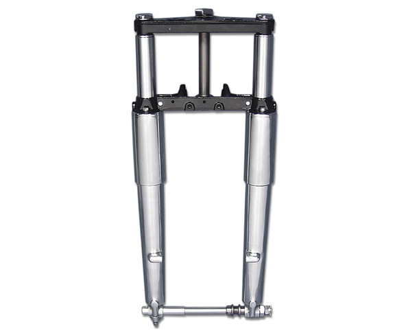 V-Twin - 24-0789 - 41mm Fork Assembly with Polished Sliders