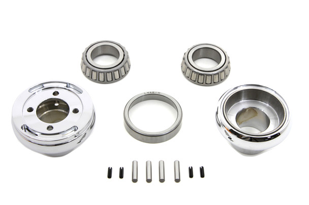 V-Twin - 24-0874 - Fork Neck Cup Kit Smooth - Fits 1971-1984 Harley-Davidson FX, 1949-1984 FLH, 1984-1987 FXST