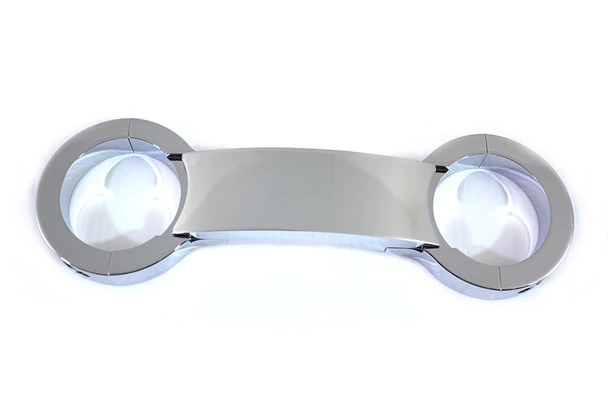 V-Twin - 24-0983 - 49mm Fork Brace Chrome - Fits 2006-2017 Harley-Davidson FXD (with 49mm Forks-  Except FXDWG Models)