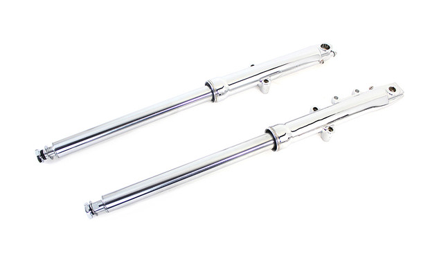 V-Twin - 24-1077 - 41mm Fork Slider Assembly - Fits 2007-2017 Harley-Davidson FXST, FXDWG