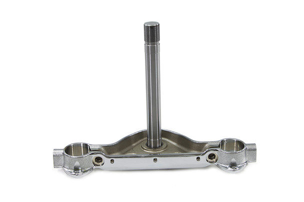 V-Twin - 24-1312 - Chrome Triple Tree - Fits 2009-2013 Harley-Davidson FLT