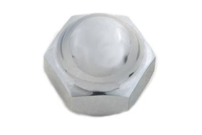 V-Twin - 24-1459 - Triple Tree Stem Nut with Shoulder - Fits 1936-1984 Harley-Davidson FL