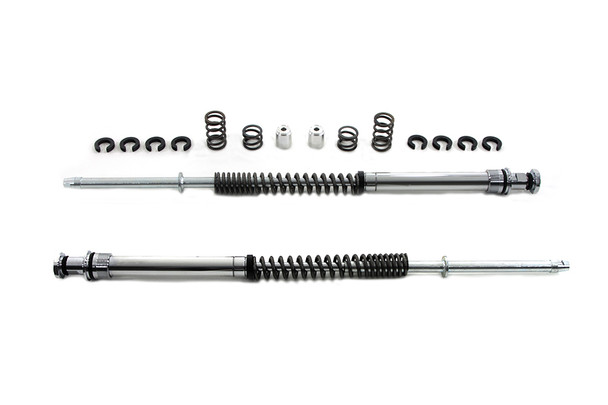 V-Twin - 24-1563 - Fork Spring Lowering Kit - Fits 1999-2001 Harley-Davidson FLTR, FLT, FLHT, 2006-2013 FLHX, FLT, 1999-2001 FLHX, 2006-2013 FLTR, 1999-2013 FLHR, 2006-2013 FLHT