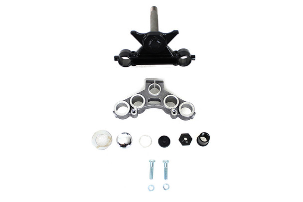 V-Twin - 24-1564 - XL Fork Triple Tree Assembly