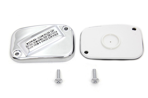 V-Twin - 24-1764 - Handlebar Master Cylinder Cover Chrome