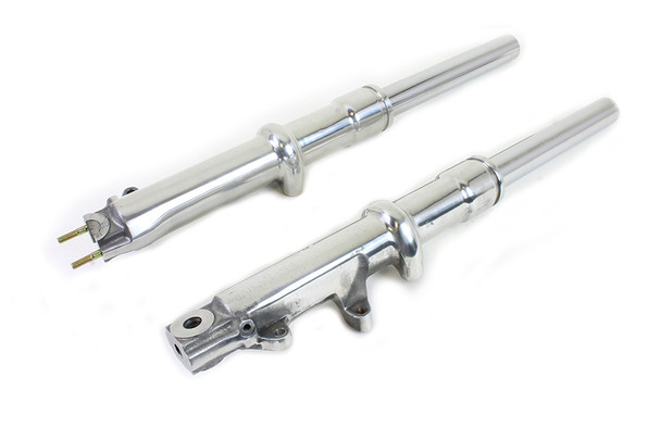 V-Twin - 24-9830 - FXWG Polished Lower Leg and 41mm Fork Tube Set
