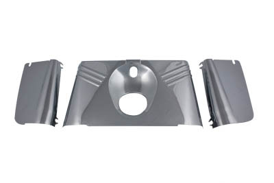 V-Twin - 24-9913 - Triple Tree Cover Kit Chrome - Fits 1949-1959 Harley-Davidson FLH