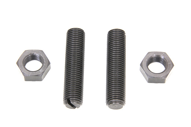 V-Twin - 2426-2T - Clutch Pushrod Adjuster Screw - Fits 1936-1940 Harley-Davidson EL