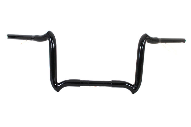 V-Twin - 25-0135 - 10 inch Road Glide Handlebar without Indents Black