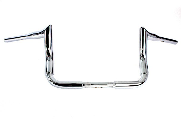 V-Twin - 25-0170 - 10 inch Bagger Ape Style Handlebar Chrome