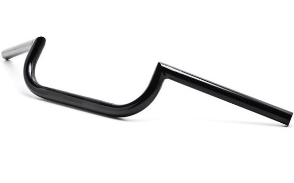V-Twin - 25-0398 - 3 inch Z Handlebar Satin Black