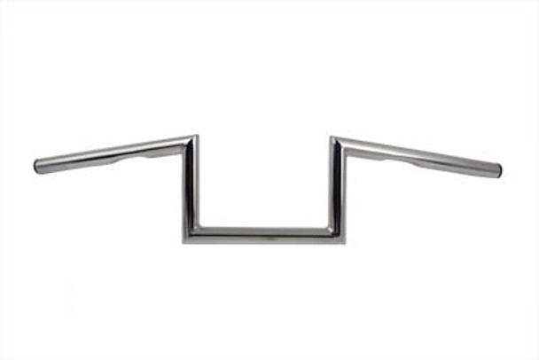 V-Twin - 25-0426 - 5-1/2 inch Z Handlebar with Indents Chrome