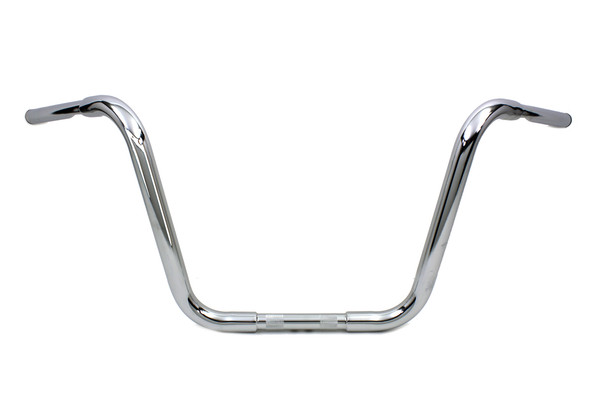 V-Twin - 25-0715 - 14 inch Buffalo Ape Hanger Handlebar with Indents Chrome