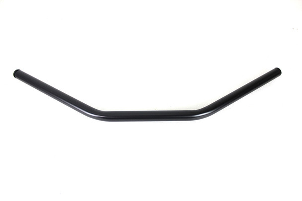 V-Twin - 25-0759 - Flat Drag Handlebar without Indents Black - Fits 1974-1981 Harley-Davidson XL, FL, FX