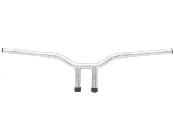 V-Twin - 25-1744 - 10 inch Combat Style Riser Handlebar Chrome
