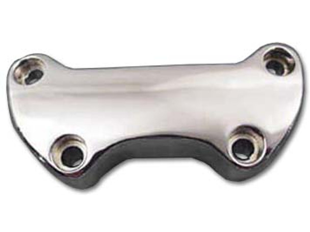 V-Twin - 25-2104 - Smooth Riser Top Clamp Chrome