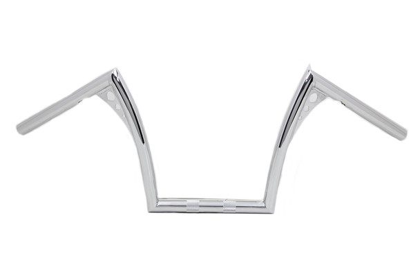 V-Twin - 25-3254 - 12 inch Pirate Z-Bar Handlebar Chrome
