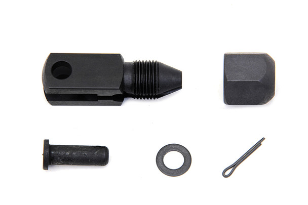 V-Twin - 2593-5T - Lower Brake Cable Clamp Parkerized