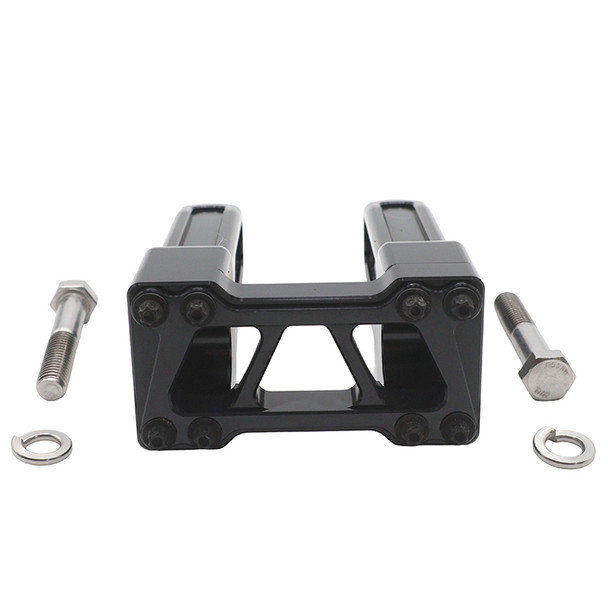 V-Twin - 26-0035 - Wyatt Gatling 6 inch Pirate Style Riser Set Black