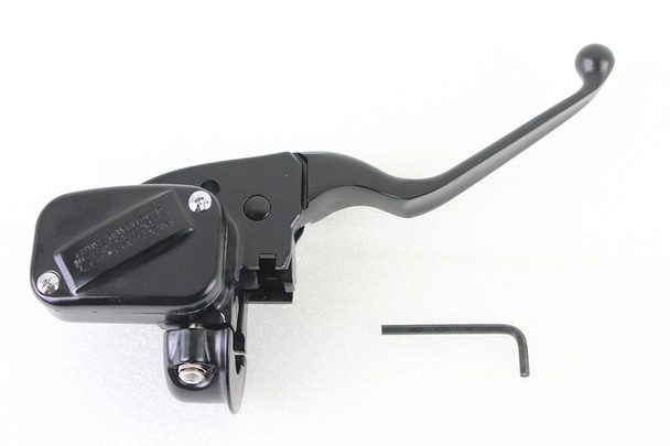 V-Twin - 26-0609 - Handlebar Master Cylinder Assembly Black - Fits 2015-2017 Harley-Davidson FXST