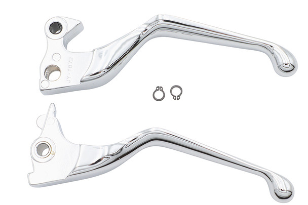 V-Twin - 26-0952 - Wide Hand Lever Kit Chrome