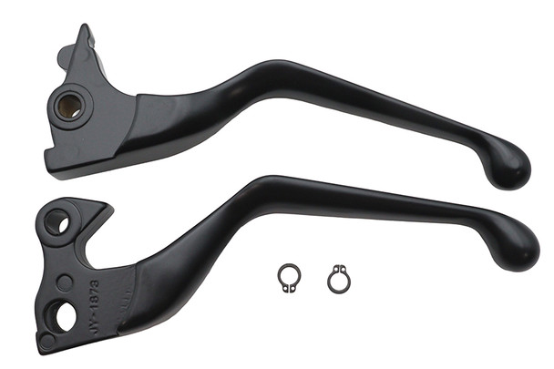 V-Twin - 26-0955 - Wide Hand Lever Kit Black