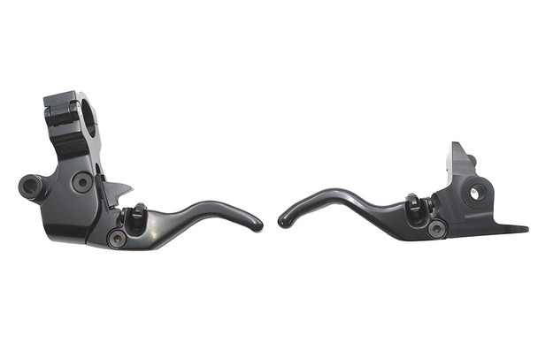 V-Twin - 26-2116 - Tamer E-Z Finger Lever Control Set Black
