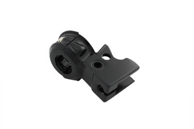 V-Twin - 26-2165 - Hand Lever Bracket with Clamp Black - Fits 1982-1994 Harley-Davidson FXR, 1984-1995 FXST, 1982-1984 FL, 1986-1995 FLST, 1982-1995 XL, 1991-1995 FXD