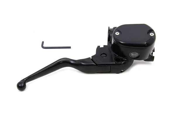 V-Twin - 26-2214 - Handlebar Master Cylinder Assembly Black - Fits 2014-2021 Harley-Davidson XL (without ABS)