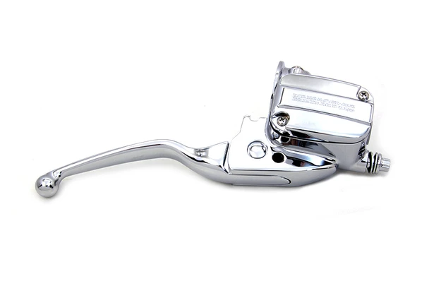 V-Twin - 26-2239 - Chrome Front Brake Master Cylinder Assembly - Fits 2014-2016 Harley-Davidson FLHT, FLHR, FLHX