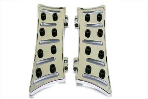 V-Twin - 27-0021 - Driver Footboard Set Slasher Style