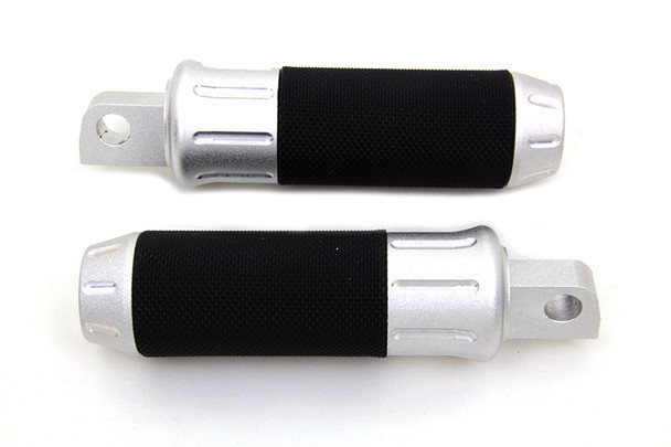 V-Twin - 27-0098 - Chrome Shot Peened Style Footpeg Set