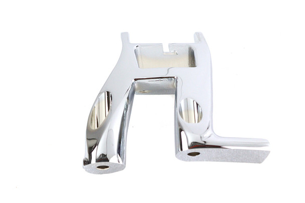V-Twin - 27-0212 - M8 Left Bracket Footboard Mount Chrome