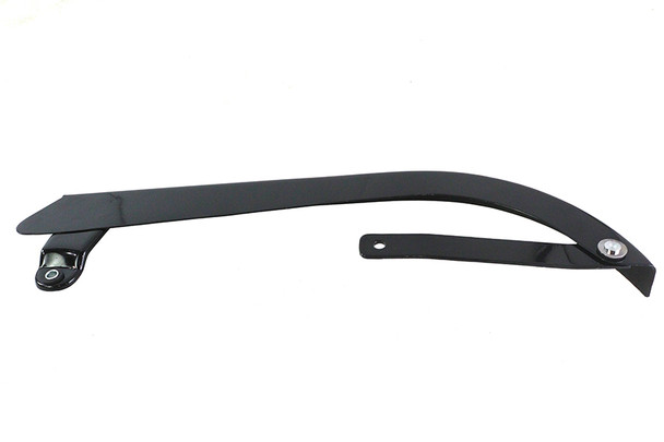 V-Twin - 27-0231 - Black Left Side Chain Guard - Fits 1966-1978 Harley-Davidson FX, 1958-1984 FL, 1971-1984 FXE