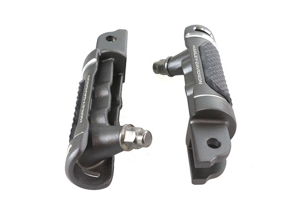 V-Twin - 27-0234 - M8 NYC Style Driver Footpeg Set Graphite