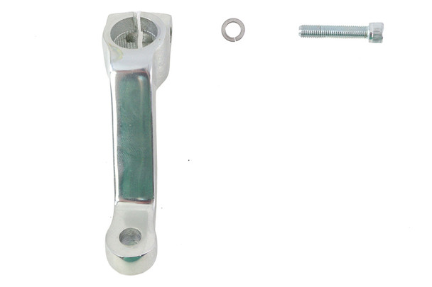 V-Twin - 27-0274 - Splined Footpeg Support Zinc - Fits 1965-1977 Harley-Davidson FL