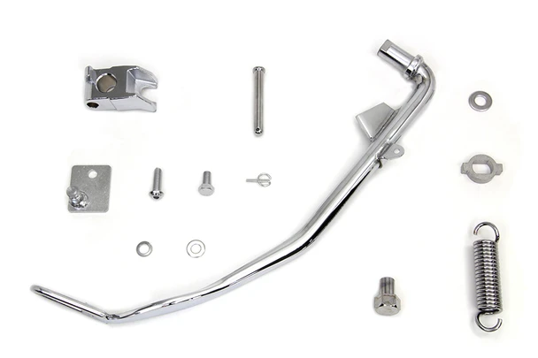 V-Twin - 27-0378 - Chrome Kickstand Kit - Fits 1990-2005 Harley-Davidson FXD, 1991-2005 FXDWG