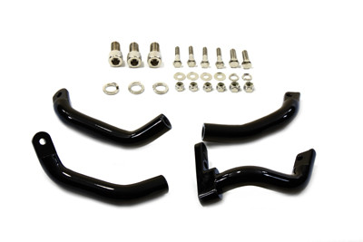 V-Twin - 27-0812 - Footboard Extension Kit Black
